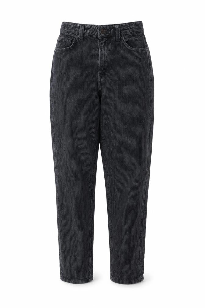 BDG Womens Grey Cotton Trousers Size 24 in L32 in Regular Button