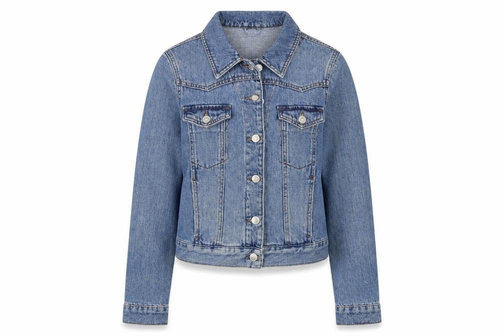 Topshop Womens Blue Jacket Size 8 Button