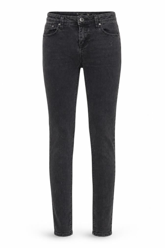 Denim & Co. Womens Black Cotton Skinny Jeans Size 10 L31 in Regular Zip