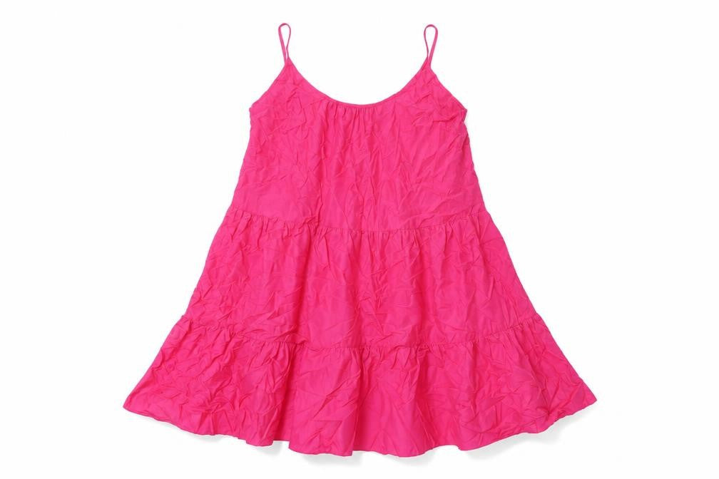 Marks & Spencer Womens Pink Viscose A-Line Size 16 Scoop Neck Pullover - Smocked