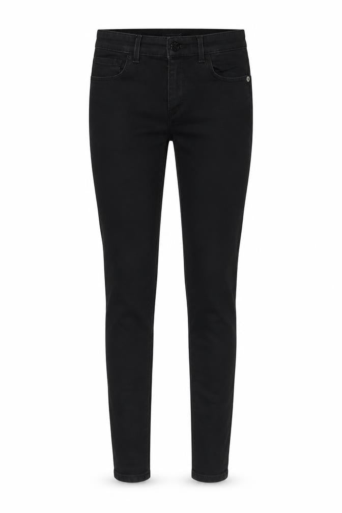 Warehouse Womens Black Cotton Skinny Jeans Size 8 L28 in Regular Zip