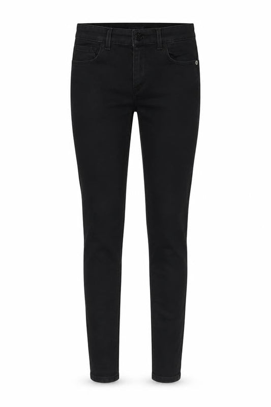 Warehouse Womens Black Cotton Skinny Jeans Size 8 L28 in Regular Zip