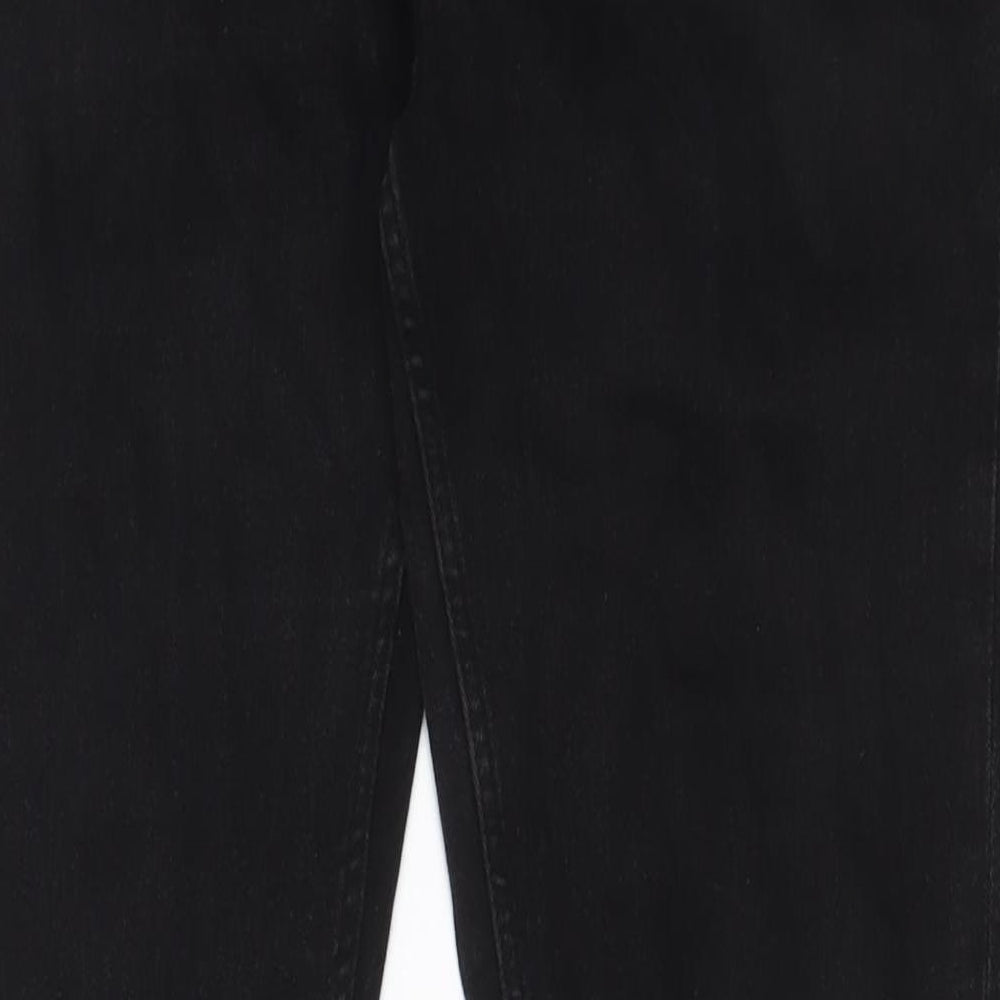 ONLY & SONS Mens Grey Cotton Skinny Jeans Size 34 in L34 in Regular Zip