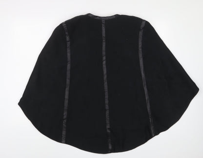 Finders Keepers Womens Black Jacket Size L Hook & Eye
