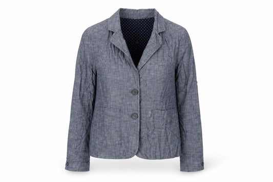 Gap Womens Blue Jacket Blazer Size 4 Button