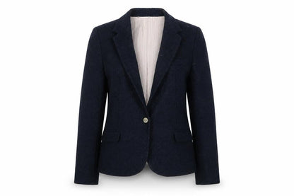 Zara Womens Blue Jacket Blazer Size S Button