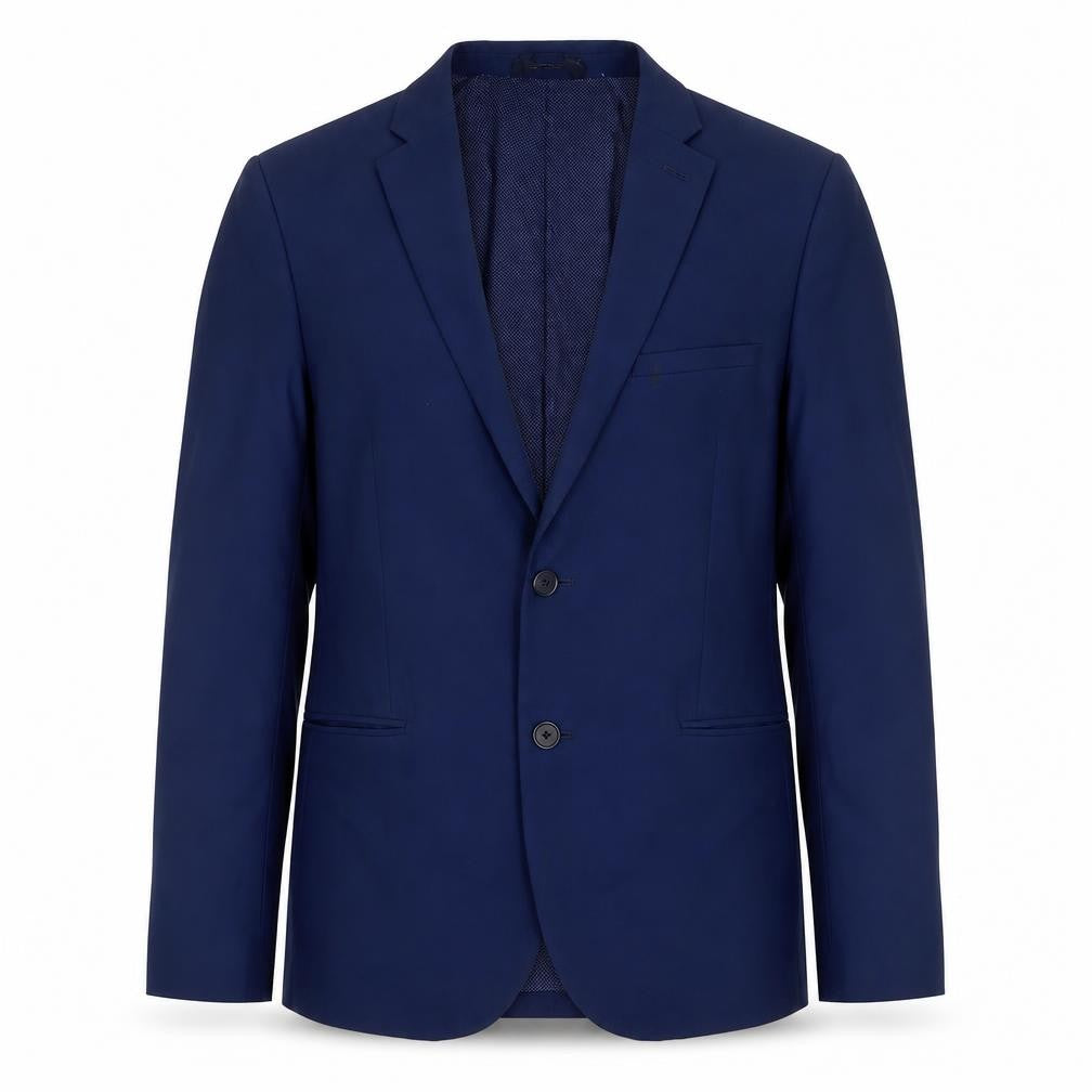 Marks & Spencer Mens Blue Wool Jacket Suit Jacket Size 40 Regular
