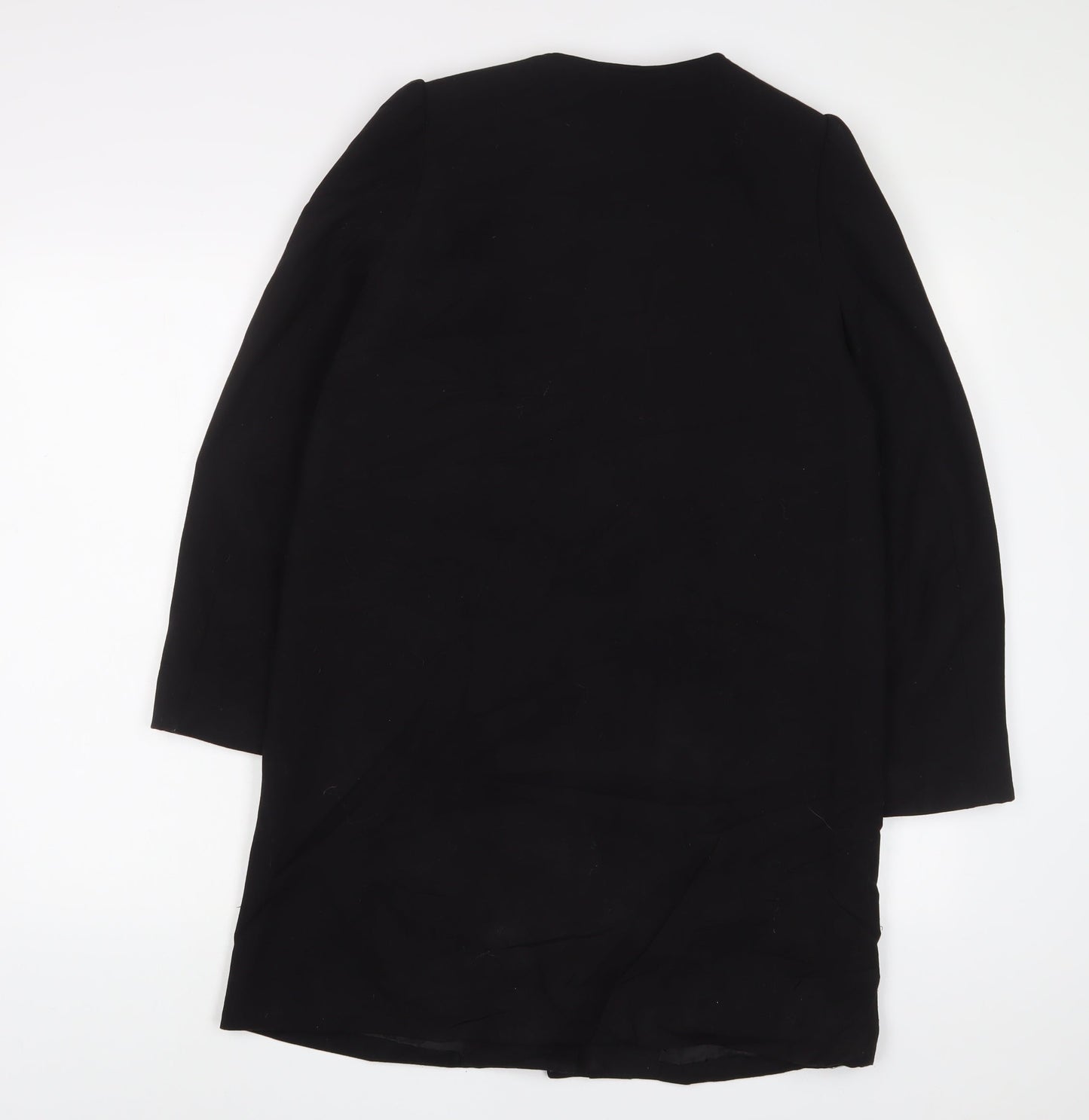 H&M Womens Black Jacket Size 10 Button