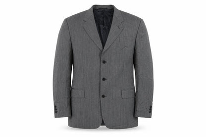 James Barry Mens Grey Wool Jacket Suit Jacket Size 44 Regular