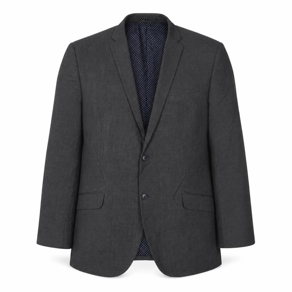 NEXT Mens Grey Polyester Jacket Suit Jacket Size 46 Regular