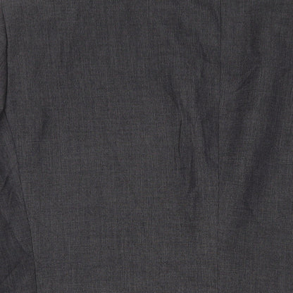 Next Mens Grey Polyester Jacket Suit Jacket Size 46 Regular