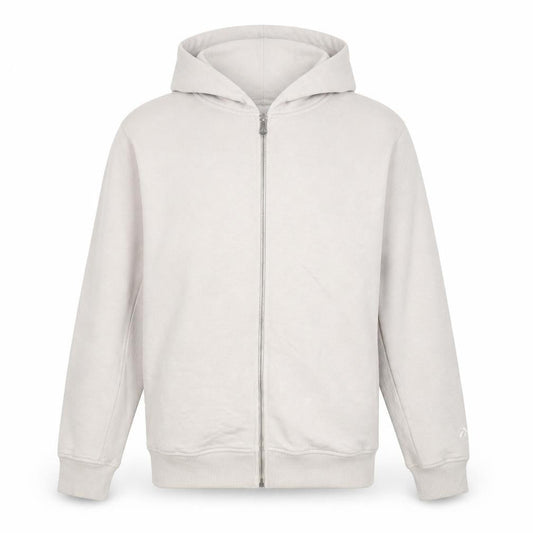 FitFlop Mens Beige Cotton Full Zip Hoodie Size S