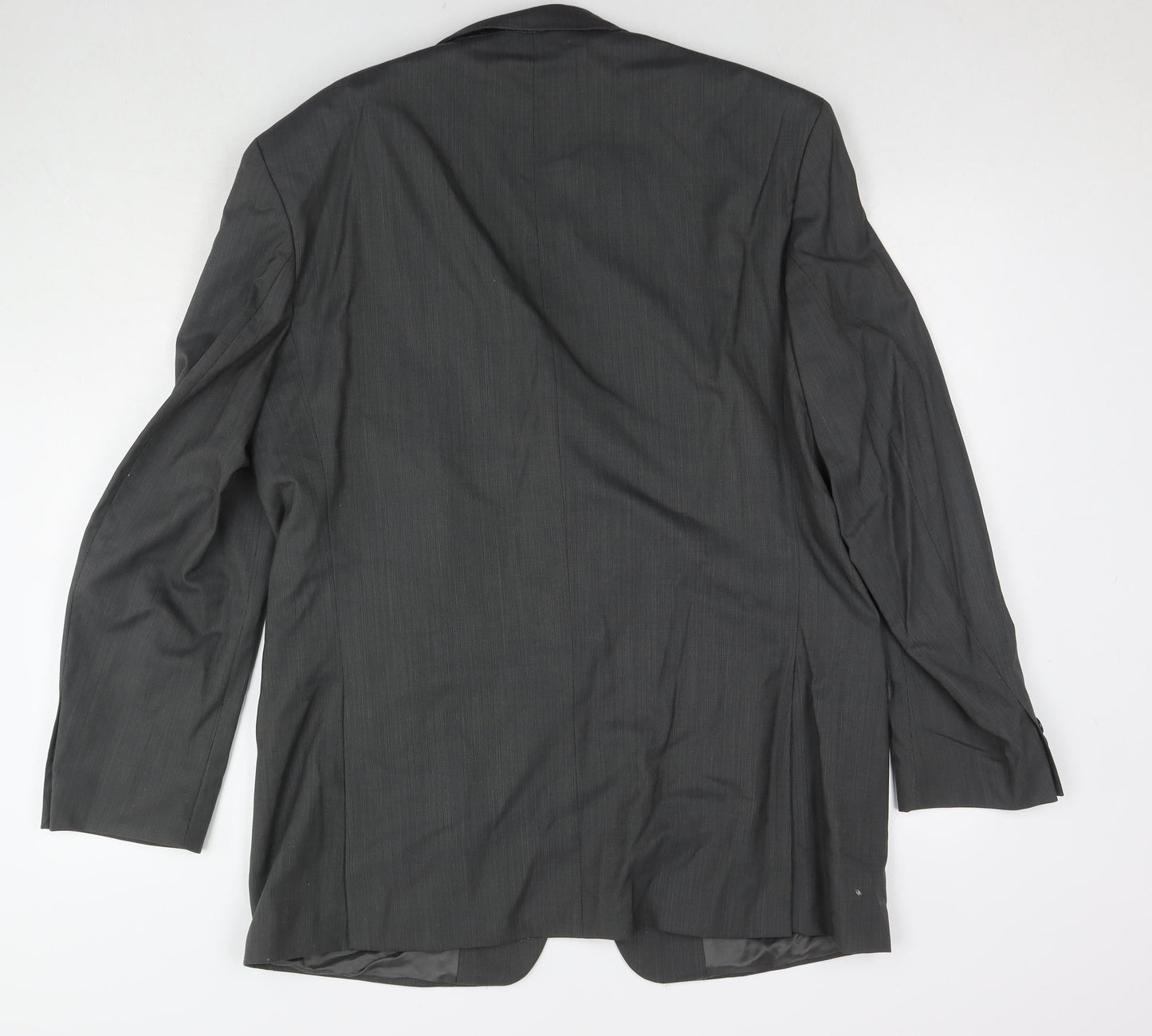 Empire Mills Mens Grey Wool Jacket Suit Jacket Size 42 Regular