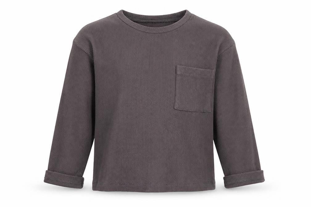 grey Girls Grey Cotton Pullover Sweatshirt Size 12 Years Pullover