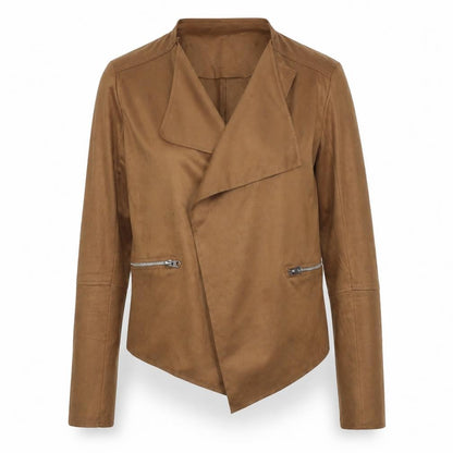 Pimkie Womens Brown Jacket Size S