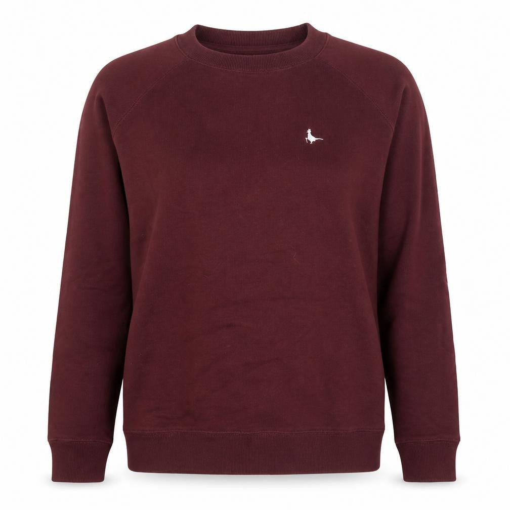 Jack Wills Womens Red Cotton Pullover Sweatshirt Size 6 Pullover