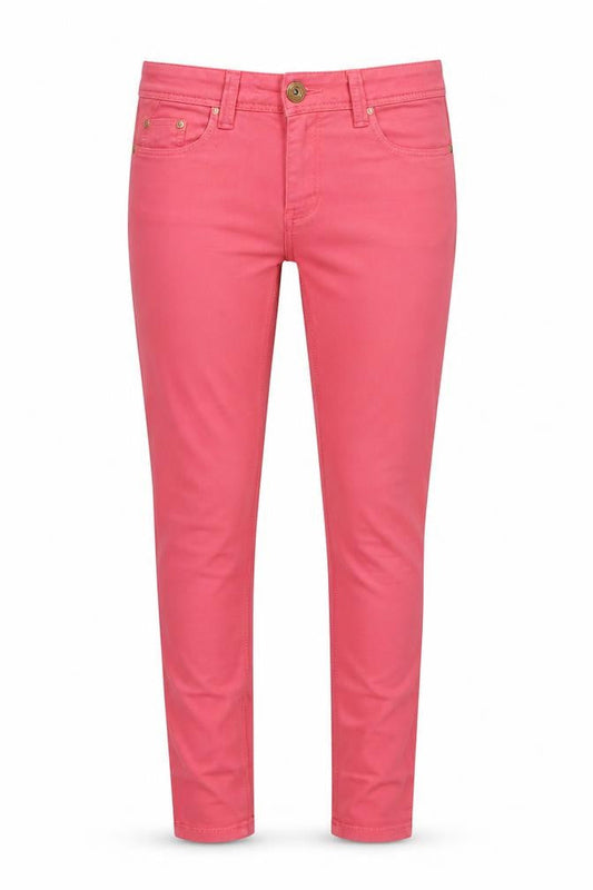 River Island Womens Pink Cotton Skinny Jeans Size 6 L30 in Regular Zip
