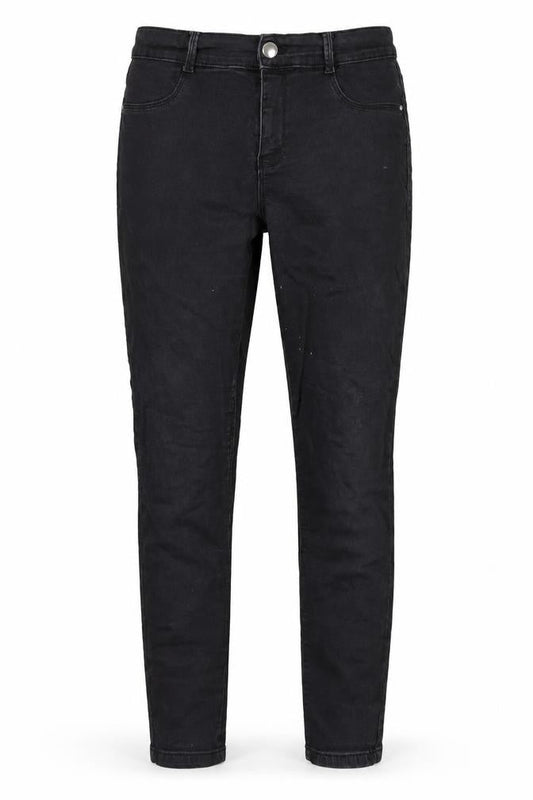 Dorothy Perkins Womens Black Cotton Skinny Jeans Size 12 L28 in Regular Zip