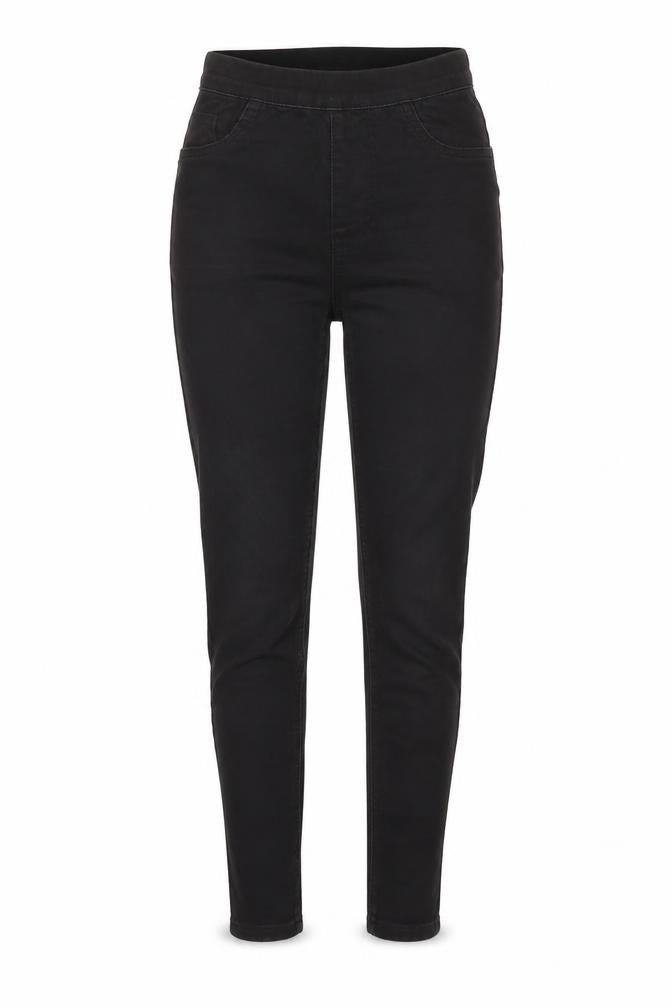 Marks & Spencer Womens Black Cotton Jegging Jeans Size 10 L26 in Regular