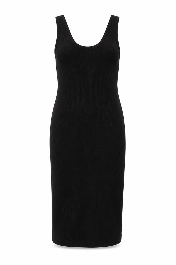 New Look Womens Black Polyester Bodycon Size 10 Round Neck Pullover