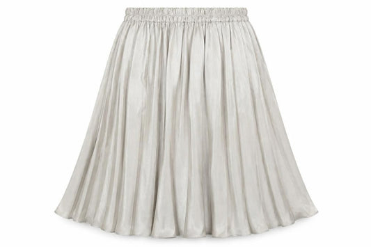 H&M Womens Grey Polyester Flare Skirt Size 8