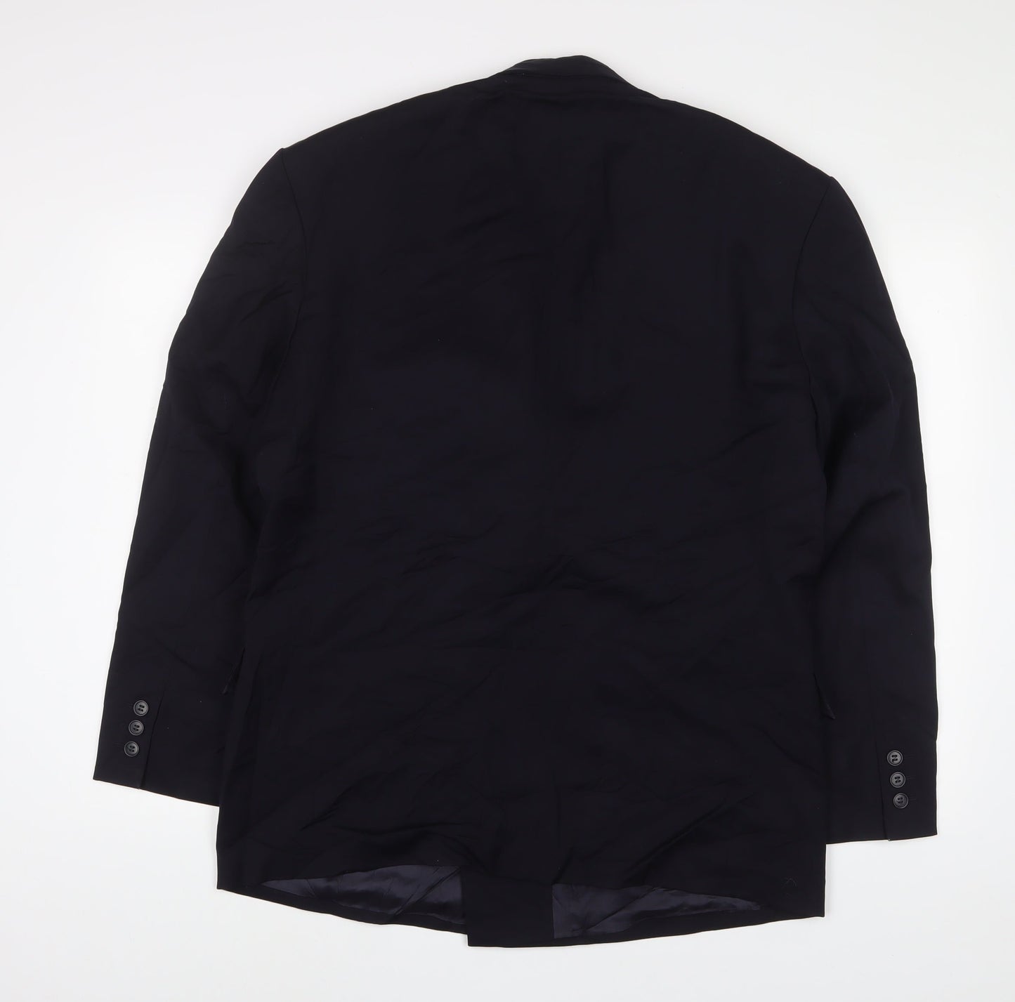 Principles Mens Black Wool Jacket Suit Jacket Size 40 Regular