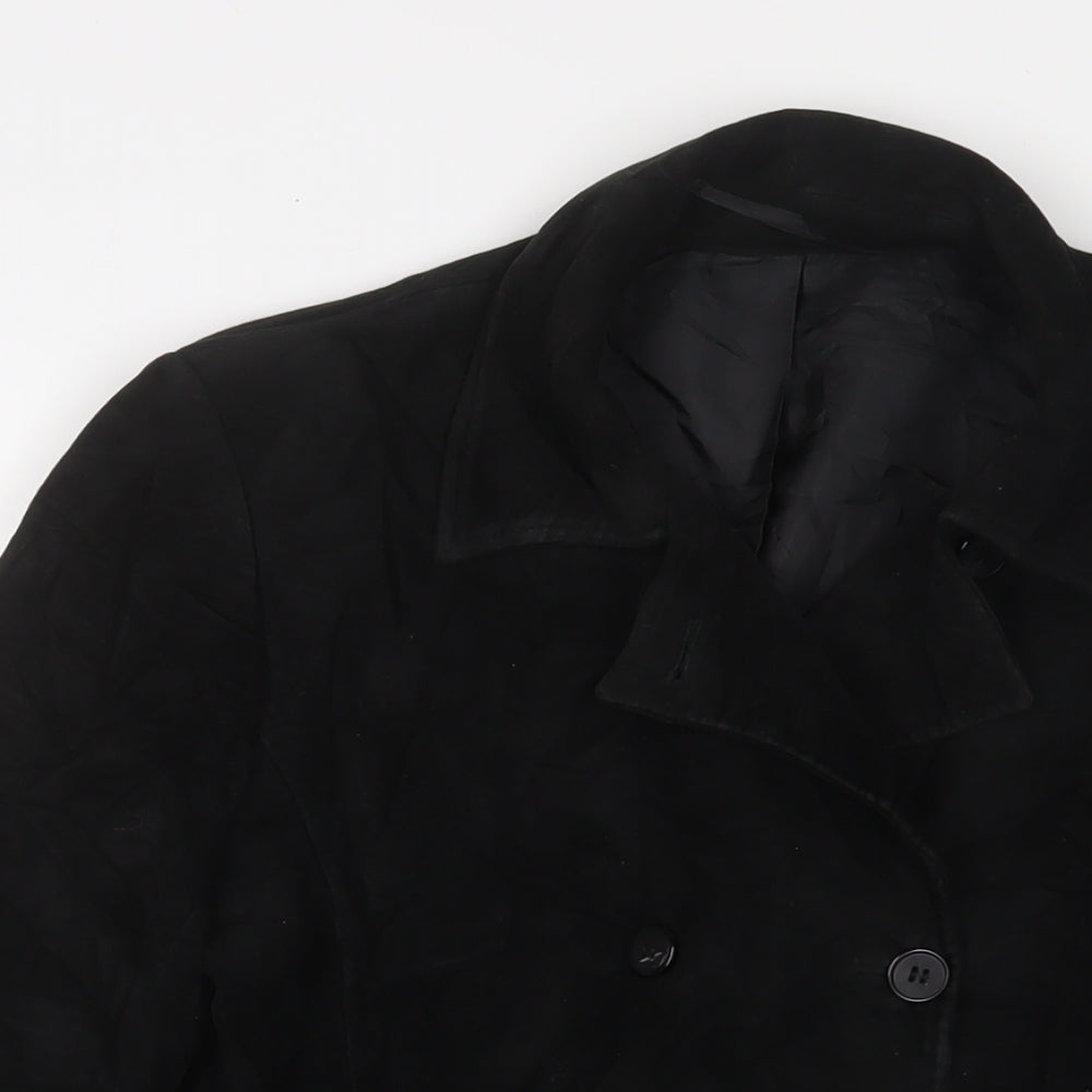 NEXT Womens Black Jacket Size 10 Button