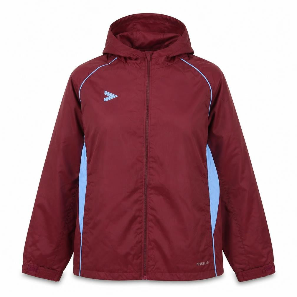 Mitre Womens Red Jacket Size 10 Zip - Pockets