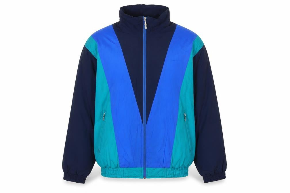 Rodeo Mens Blue Jacket Size S Zip - Zip Pockets