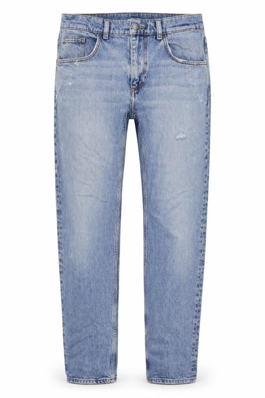 COS Mens Blue Cotton Straight Jeans Size 34 in L28 in Regular Zip