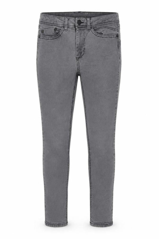Per Una Womens Grey Cotton Skinny Jeans Size 26 in L25 in Regular Zip
