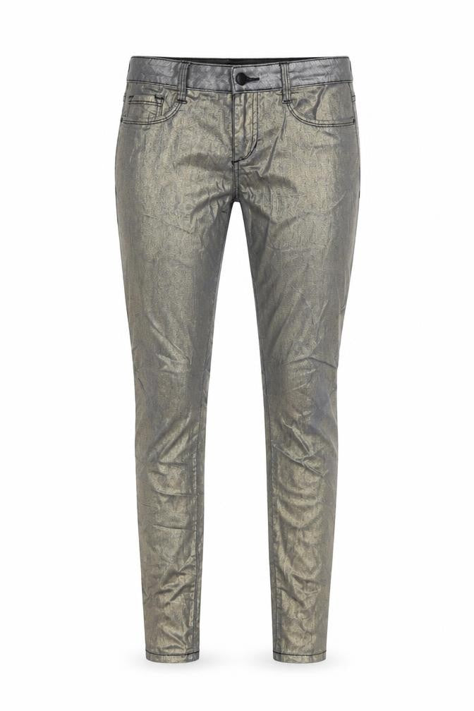 Forever 21 Womens Grey Cotton Skinny Jeans Size 26 in L28 in Regular Zip