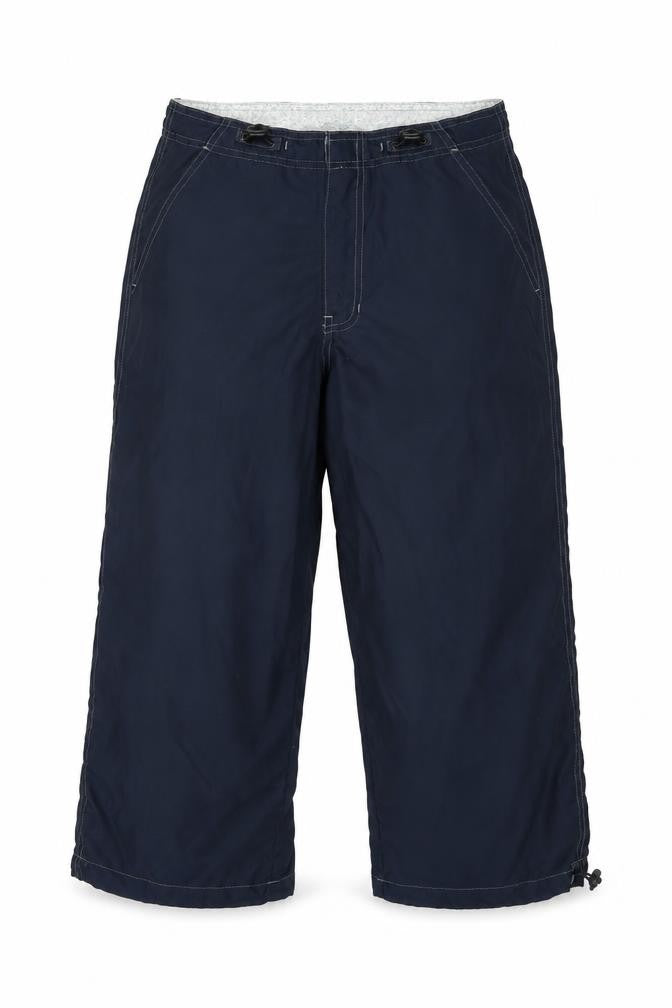 Gap Womens Blue Polyester Cropped Trousers Size S L22.5 in Regular Zip
