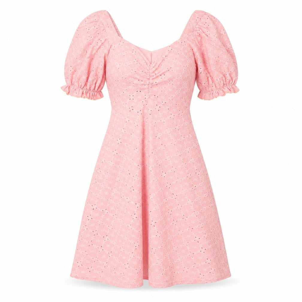 I SAW IT FIRST Womens Pink Polyester A-Line Size 6 V-Neck Pullover