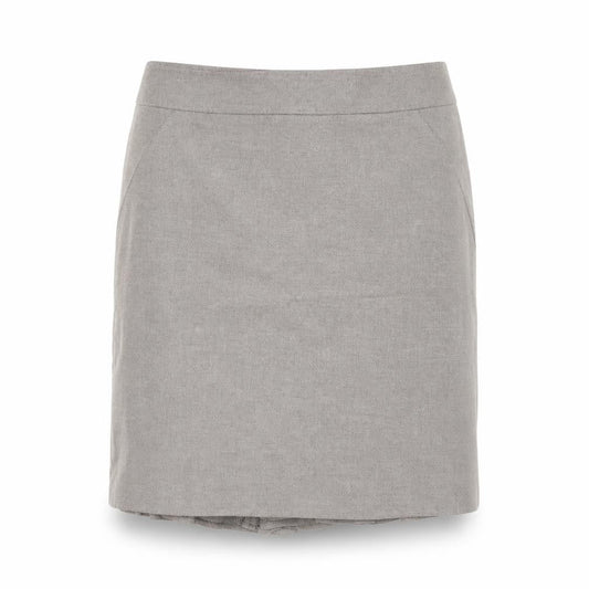 Next Womens Brown Polyester A-Line Skirt Size 12 Zip