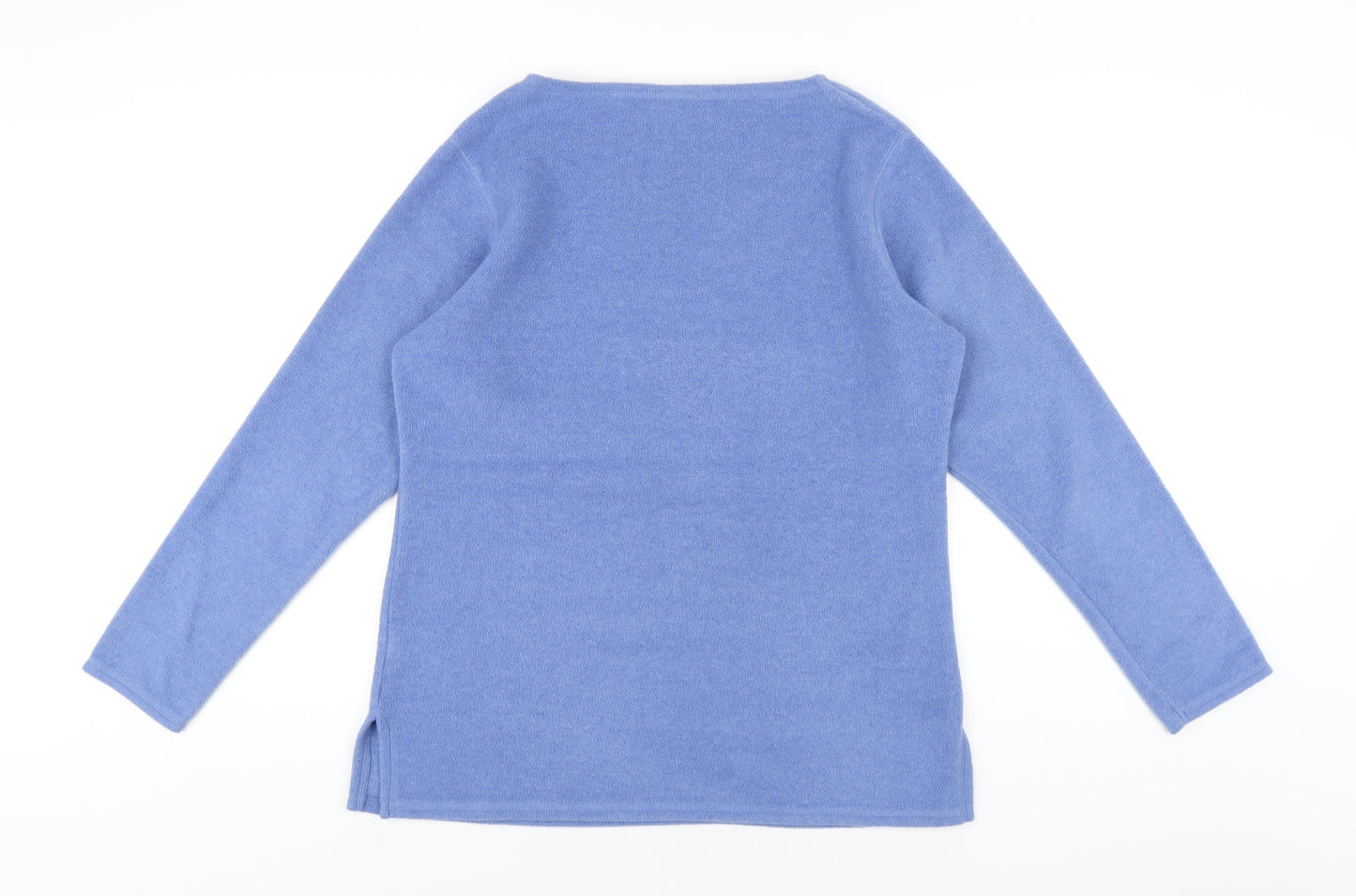 NEXT Womens Blue Polyester Pullover Sweatshirt Size M Pullover