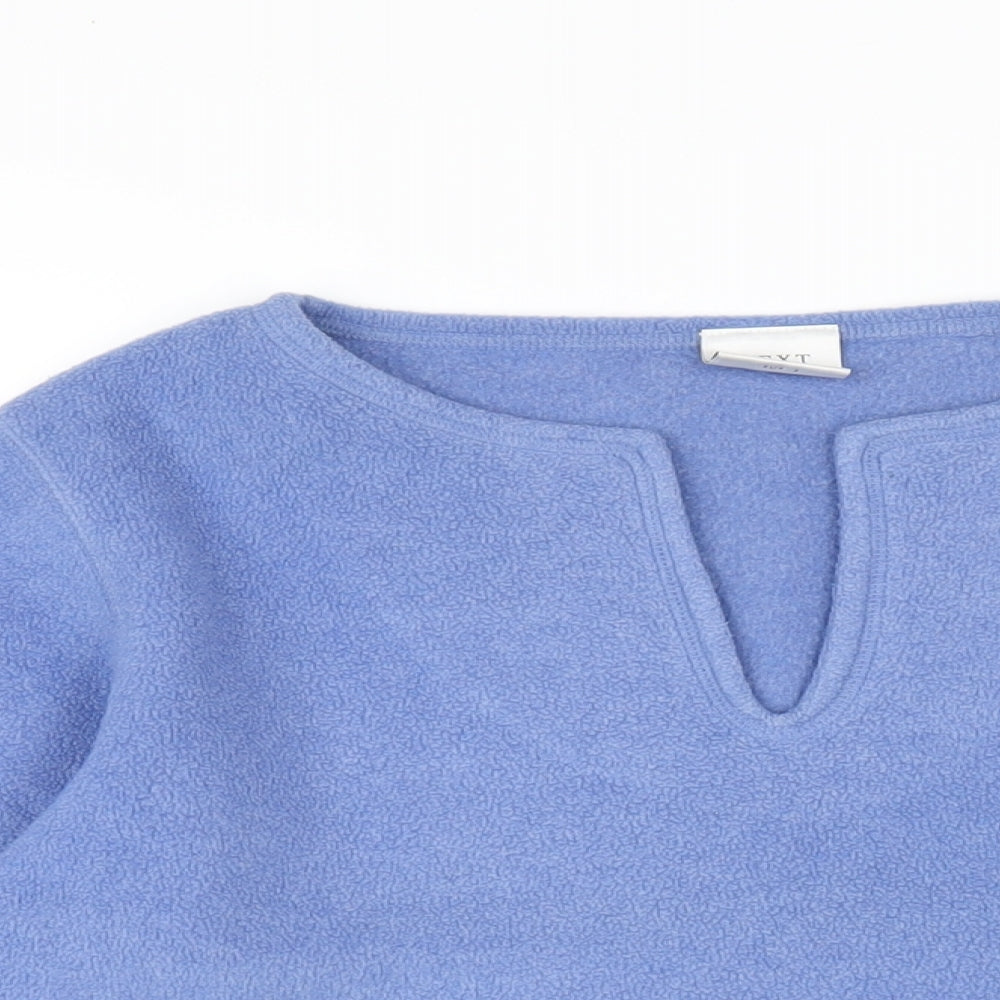 NEXT Womens Blue Polyester Pullover Sweatshirt Size M Pullover