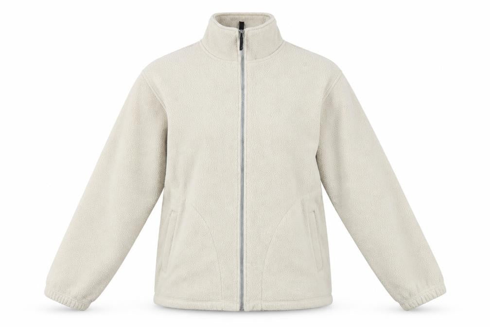 Classic Womens Beige Jacket Size S Zip
