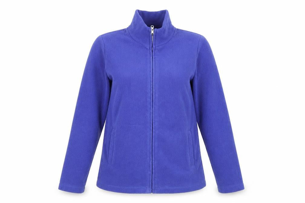 bonprix Womens Blue Jacket Size S Zip
