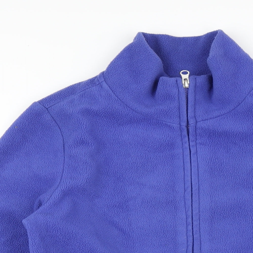 bonprix Womens Blue Jacket Size S Zip