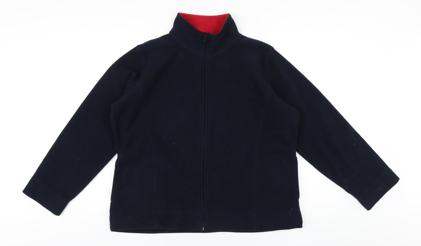 EWM Womens Blue Jacket Size 18 Zip