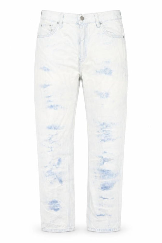 Pull&Bear Womens Blue Cotton Straight Jeans Size 12 L28 in Regular Zip