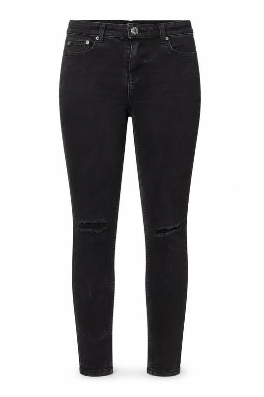 BDG Womens Black Cotton Skinny Jeans Size 27 in L28 in Regular Button