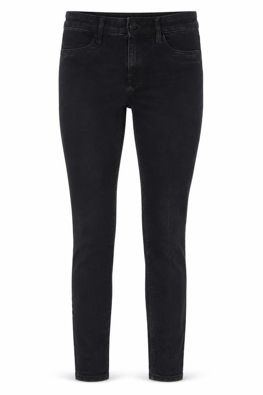 H&M Womens Black Cotton Skinny Jeans Size 26 in L28 in Regular Zip