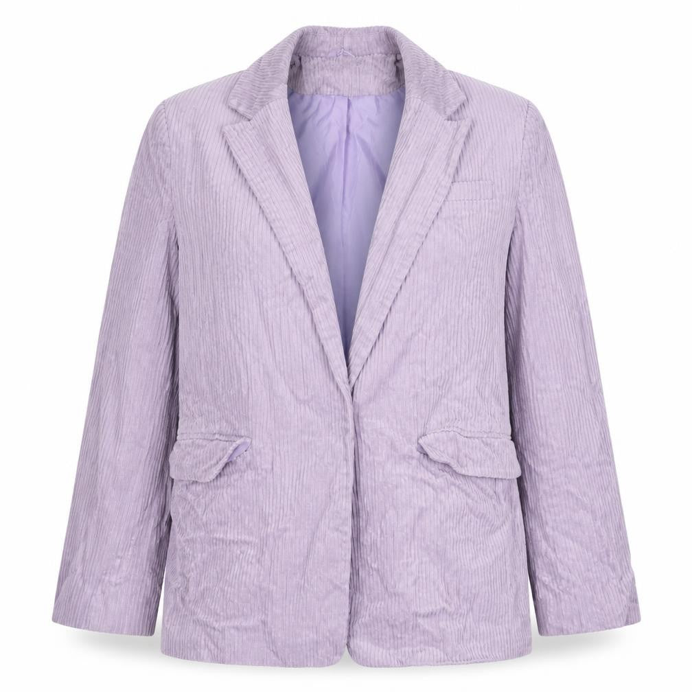 ASOS Womens Purple Jacket Blazer Size 8 Button