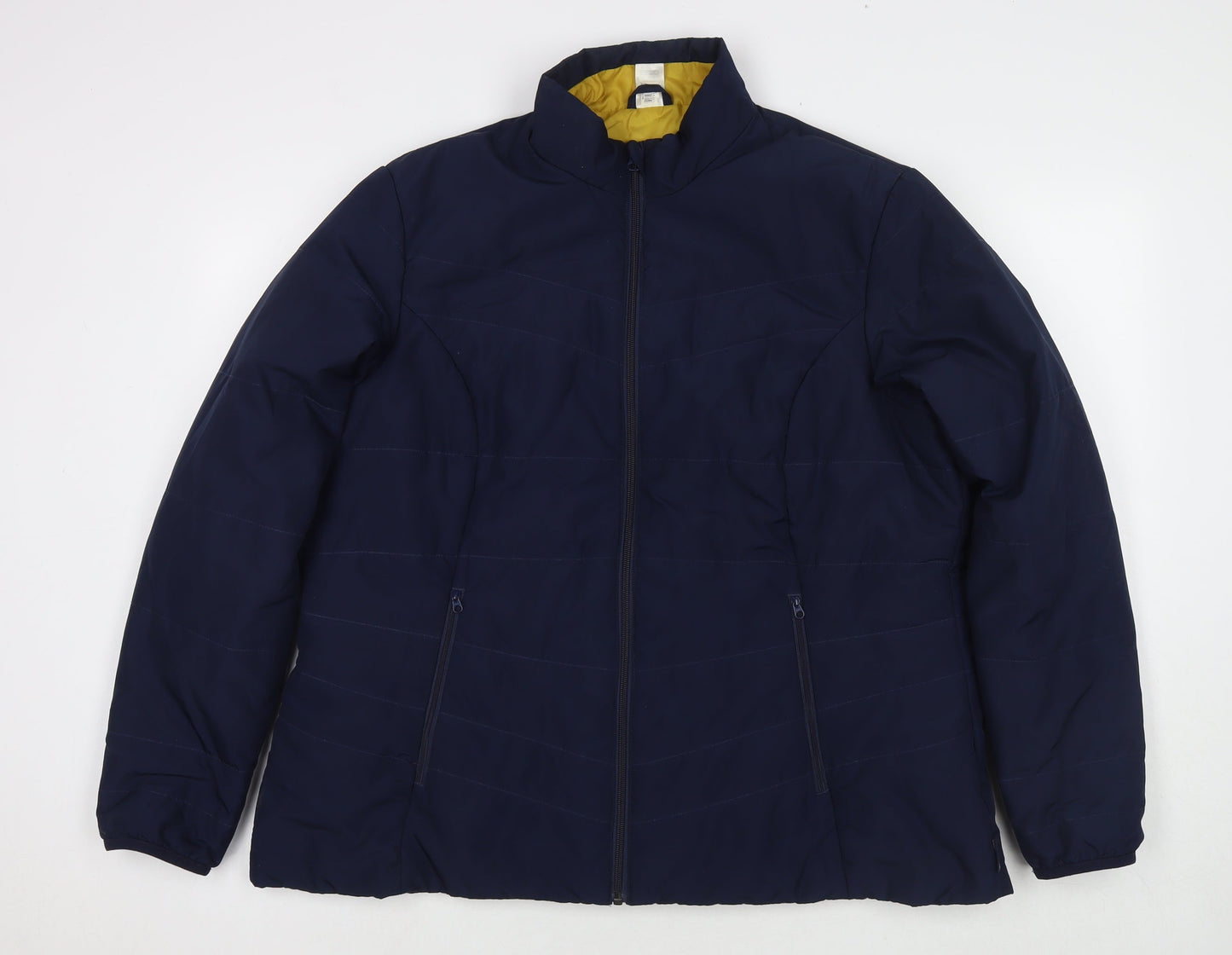 DECATHLON Womens Blue Jacket Size 2XL Zip