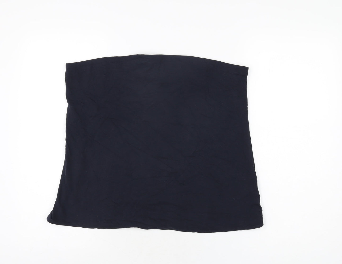 NEXT Womens Blue Cotton Basic T-Shirt Size 20 Off the Shoulder