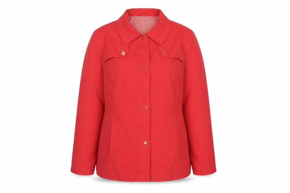 Classics Womens Pink Jacket Size 16 Button