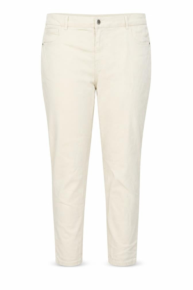 Denim & Co. Womens Beige Cotton Skinny Jeans Size 20 L27 in Regular Button