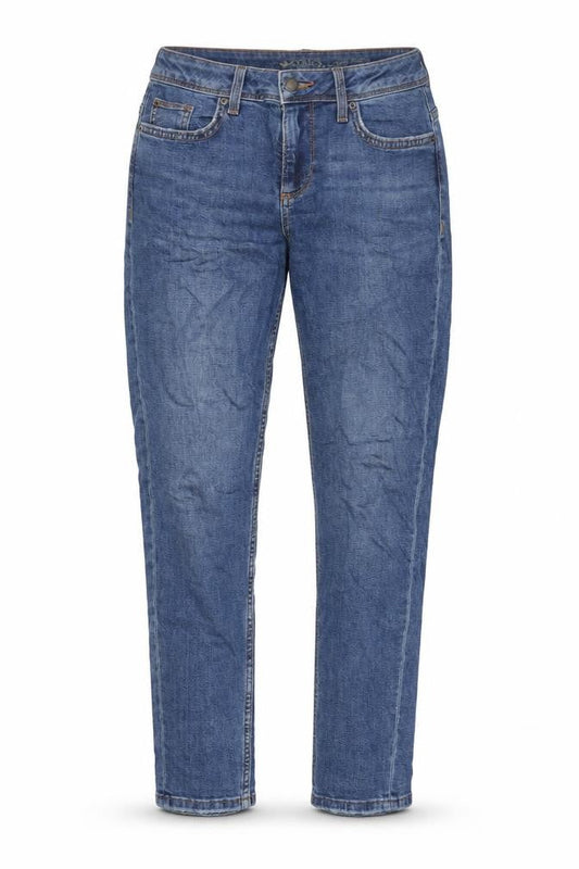 Colin's Womens Blue Cotton Tapered Jeans Size 30 in L29 in Regular Zip
